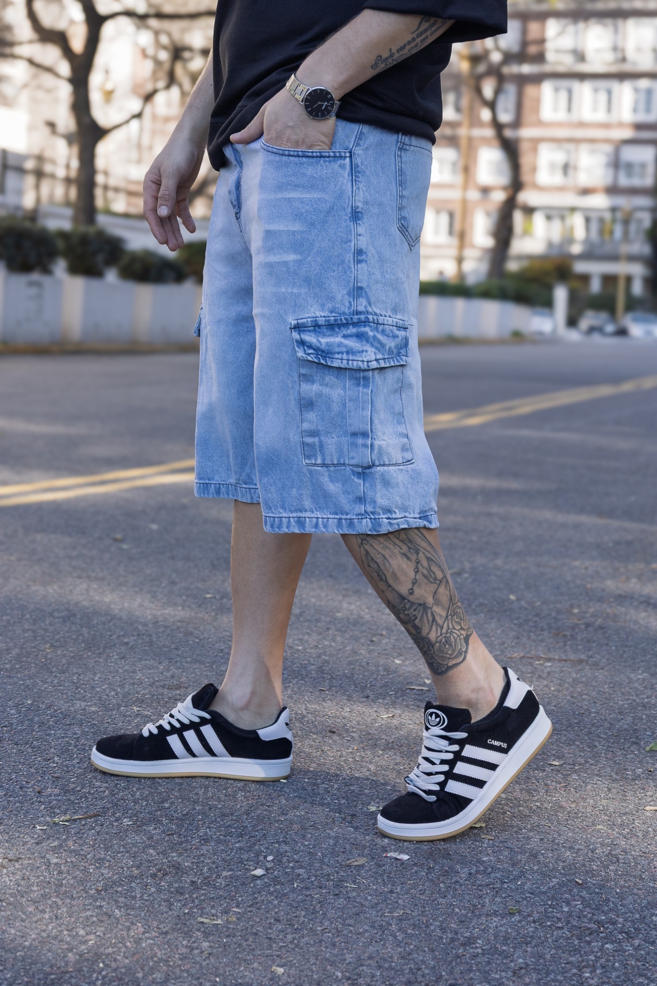 Bermudas Baggy Cargo - Imagen 4