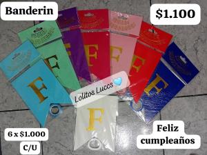 Banderin Feliz Cumpleaños