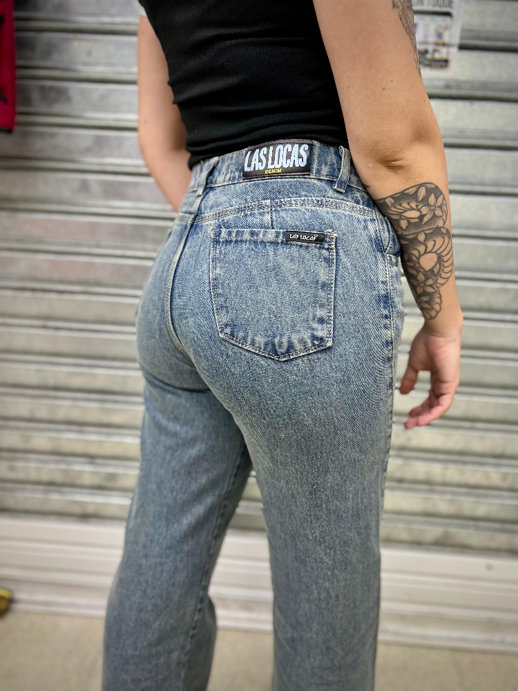 Wide Leg las Locas Jeans - Imagen 4