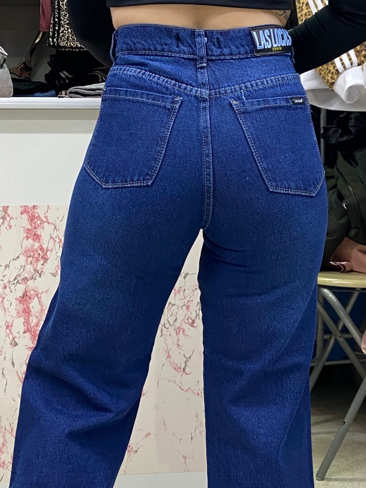 Wide Leg las Locas Jeans - Imagen 5
