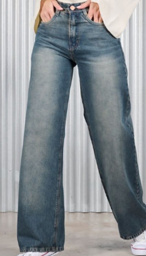 Wide Leg las Locas Jeans - Imagen 8