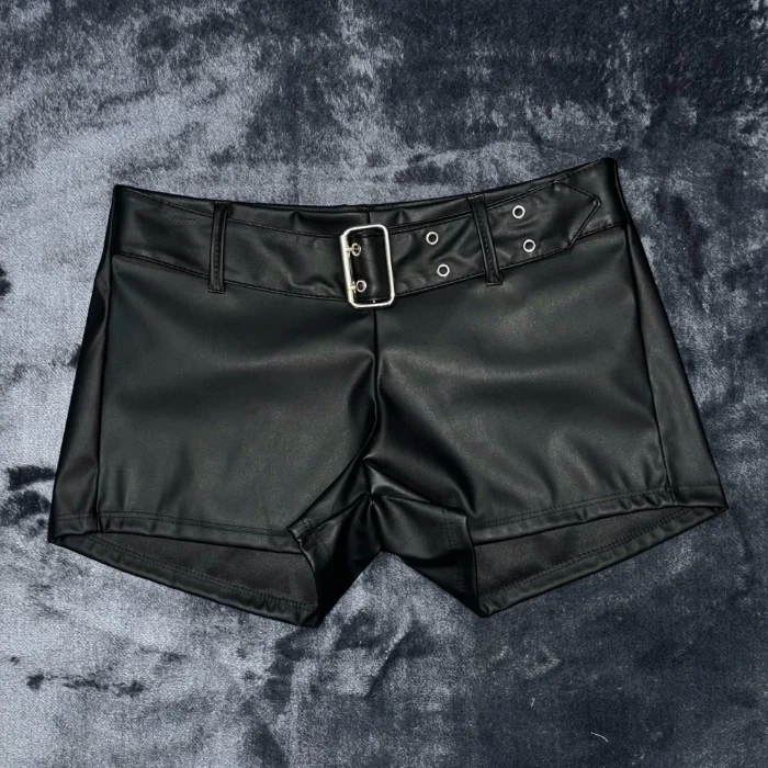Short Tiro bajo con Cinto