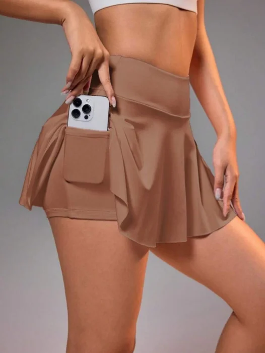 Short Pollera con Bolsillos