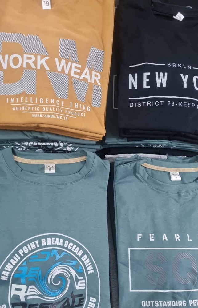 Remeras Algodón Peinado Talles Especiales - Imagen 1