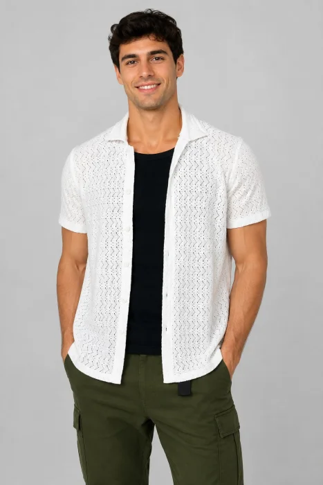 Camisas Crochet