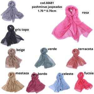 Pashminas Jaspeadas