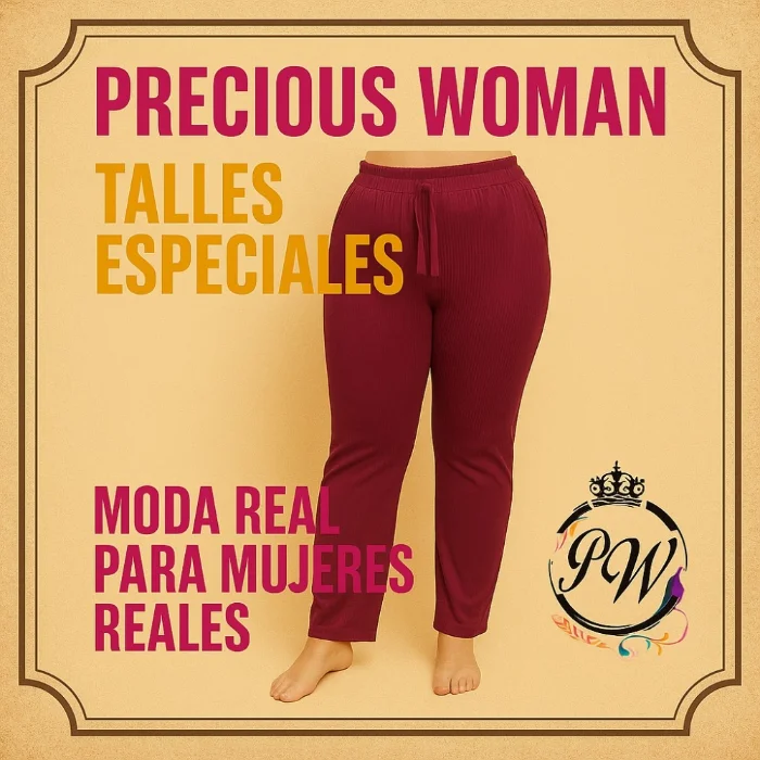 Pantalón Modal Viscosa Semi Recto