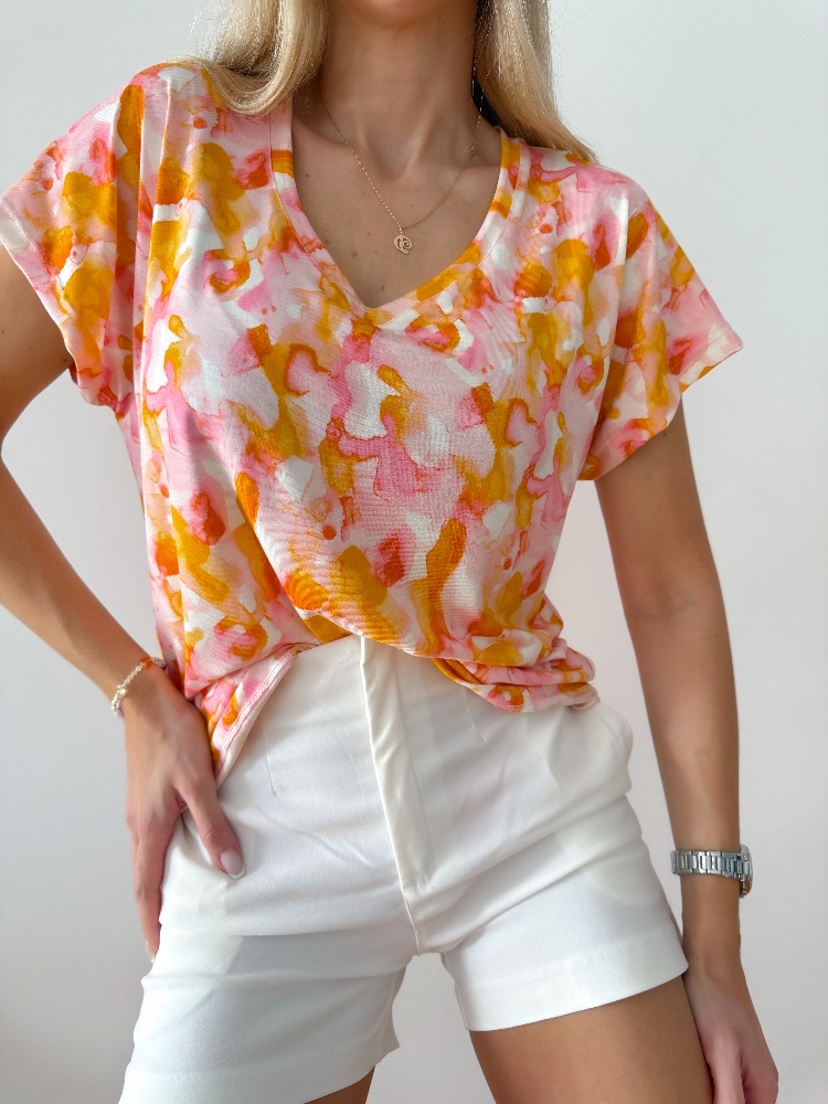 Remeron Animal Print  de Modal Viscosa ( Camelia - Imagen 4