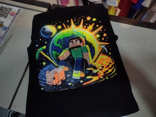 Manga Larga Minecraft - Miniatura 2