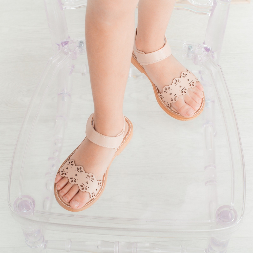 Sandalias Pia Niñas Infantiles Modernas Cómodas Livianas Tendencia Velcro - Imagen 5