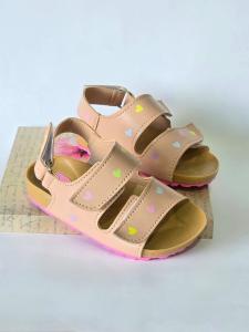 Calzados Sandalias Cata Corazones Niñas Infantiles Moda Actual Cómodas Livianas - Miniatura 3