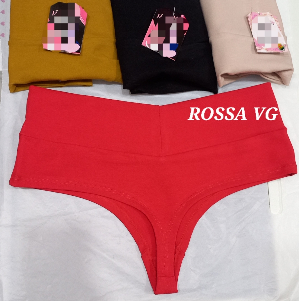 Culotte Less  Faja  Tiro Alto Algodon - Imagen 3