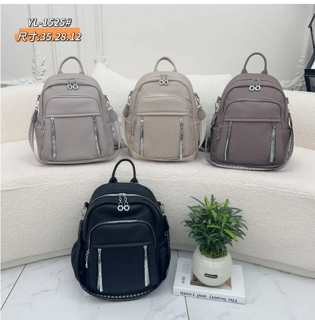 Mochila- Carterita  en Cuero
