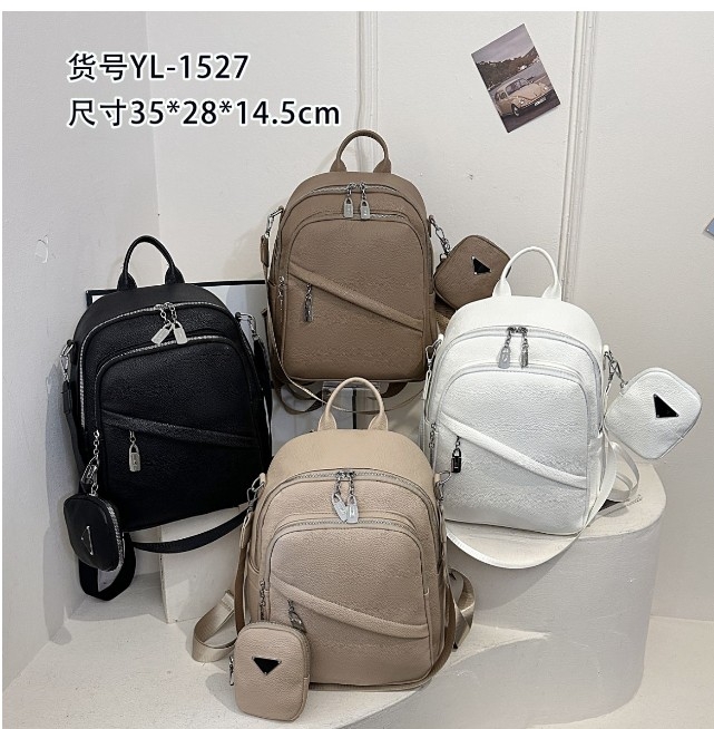 Mochila- Carterita  en Cuero - Imagen 2