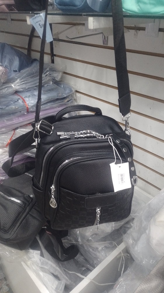 Mochila- Carterita  en Cuero - Imagen 3