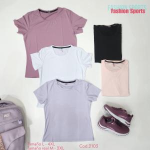 Remera Deportiva Fashion