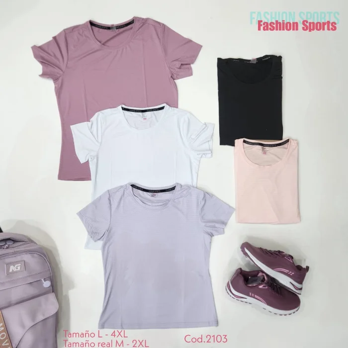 Remera Deportiva Fashion