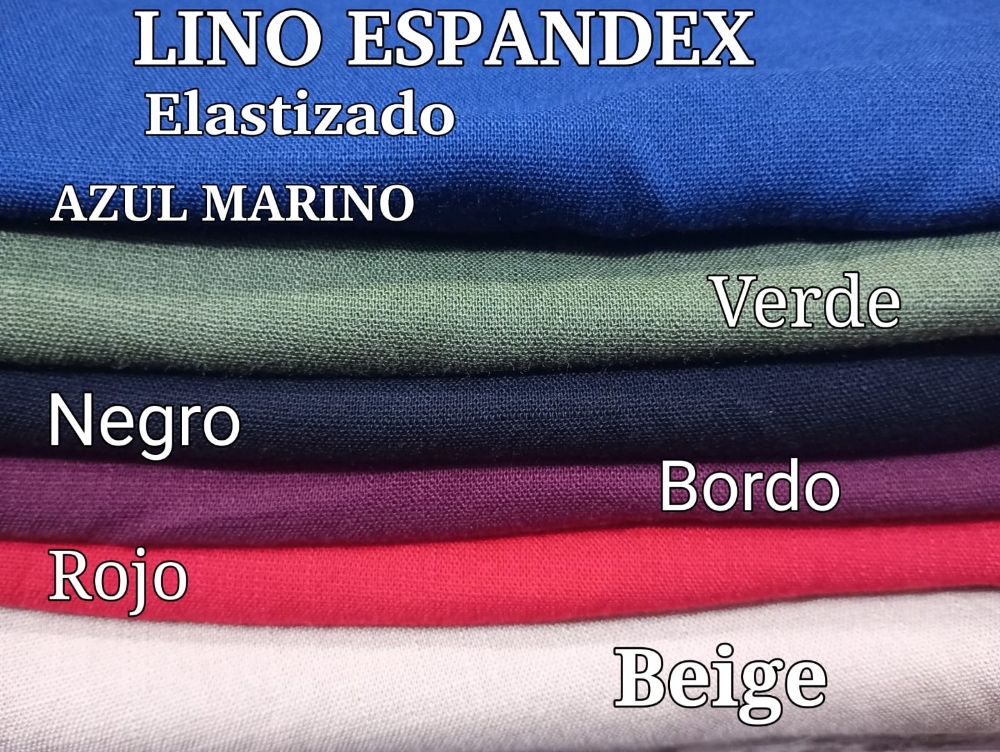 Vestidos de Lino Expandex Elastizado - Imagen 3