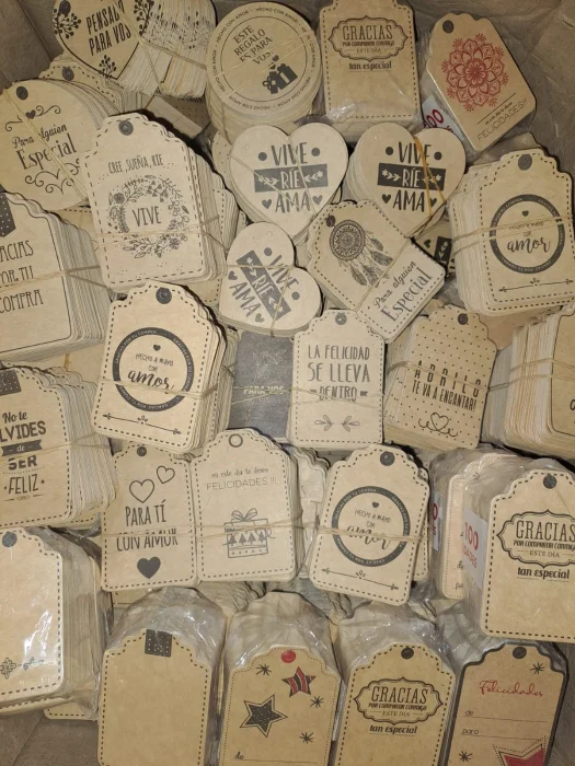 Etiquetas Kraft