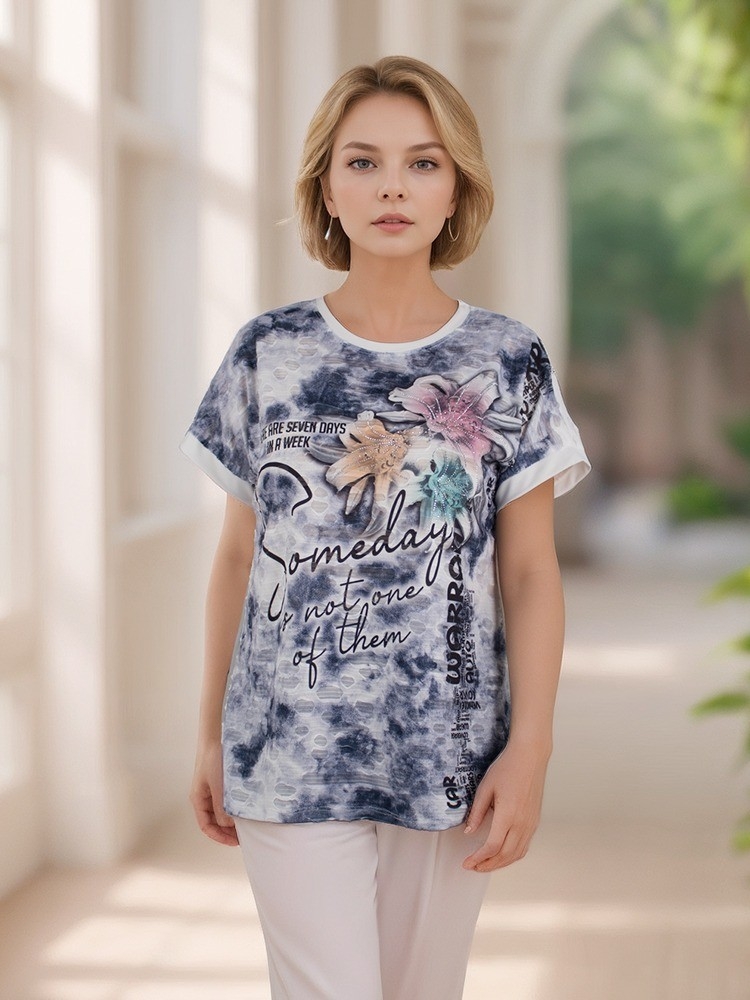 Remeras Importadas Estanpados  con Brillo - Imagen 2