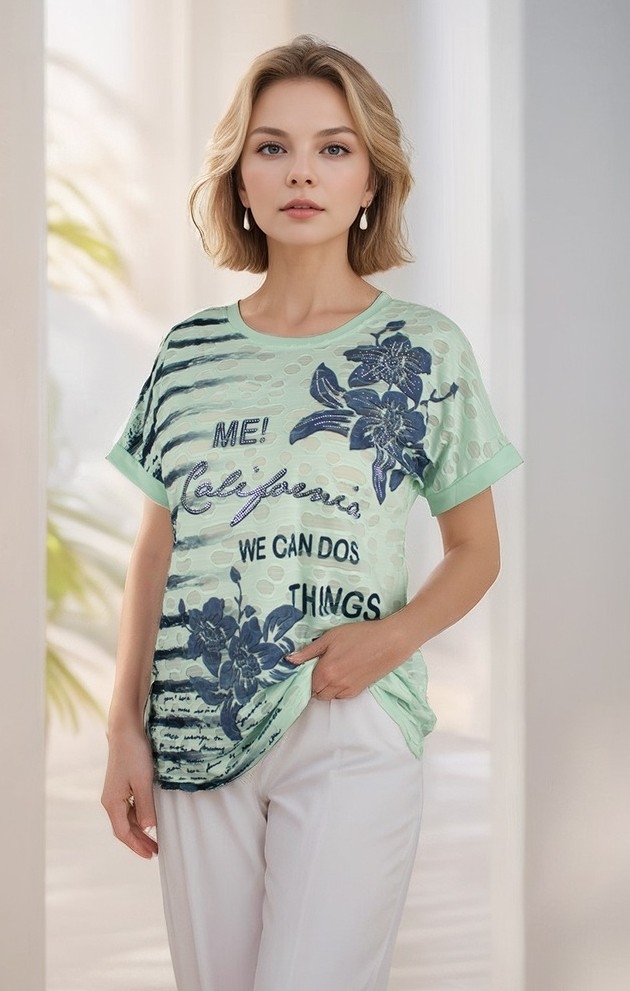 Remeras Importadas Estanpados  con Brillo - Imagen 6