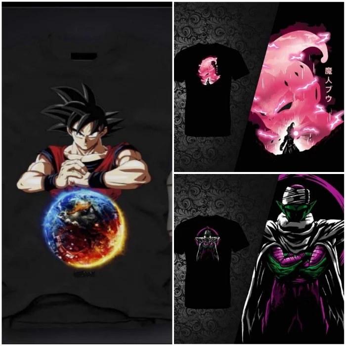 Remera Adulto Anime Dragón Ball Z (d)