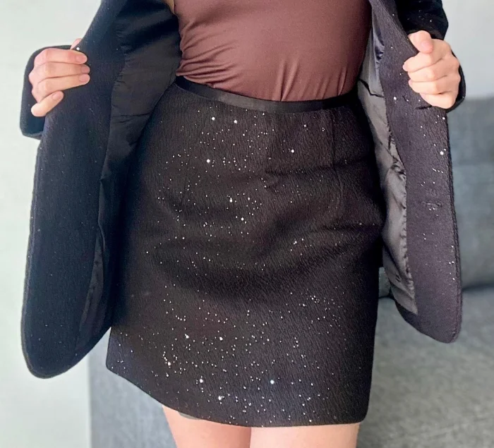 Pollera Sastrero con Brillo