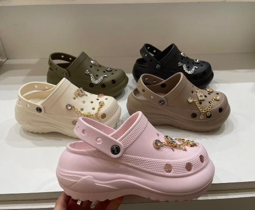 Sueco Plataforma Goma Eva Tipo Crocs Sea Walk Bijou