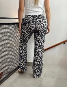 Palazzo Modal Soft Animal Print - Miniatura 2