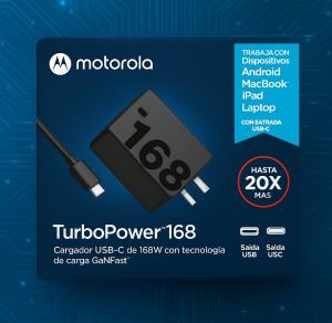 Cargador Turbo Power 168w Tipo C