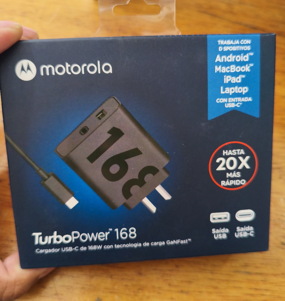 Cargador Turbo Power 168w Tipo C - Imagen 2
