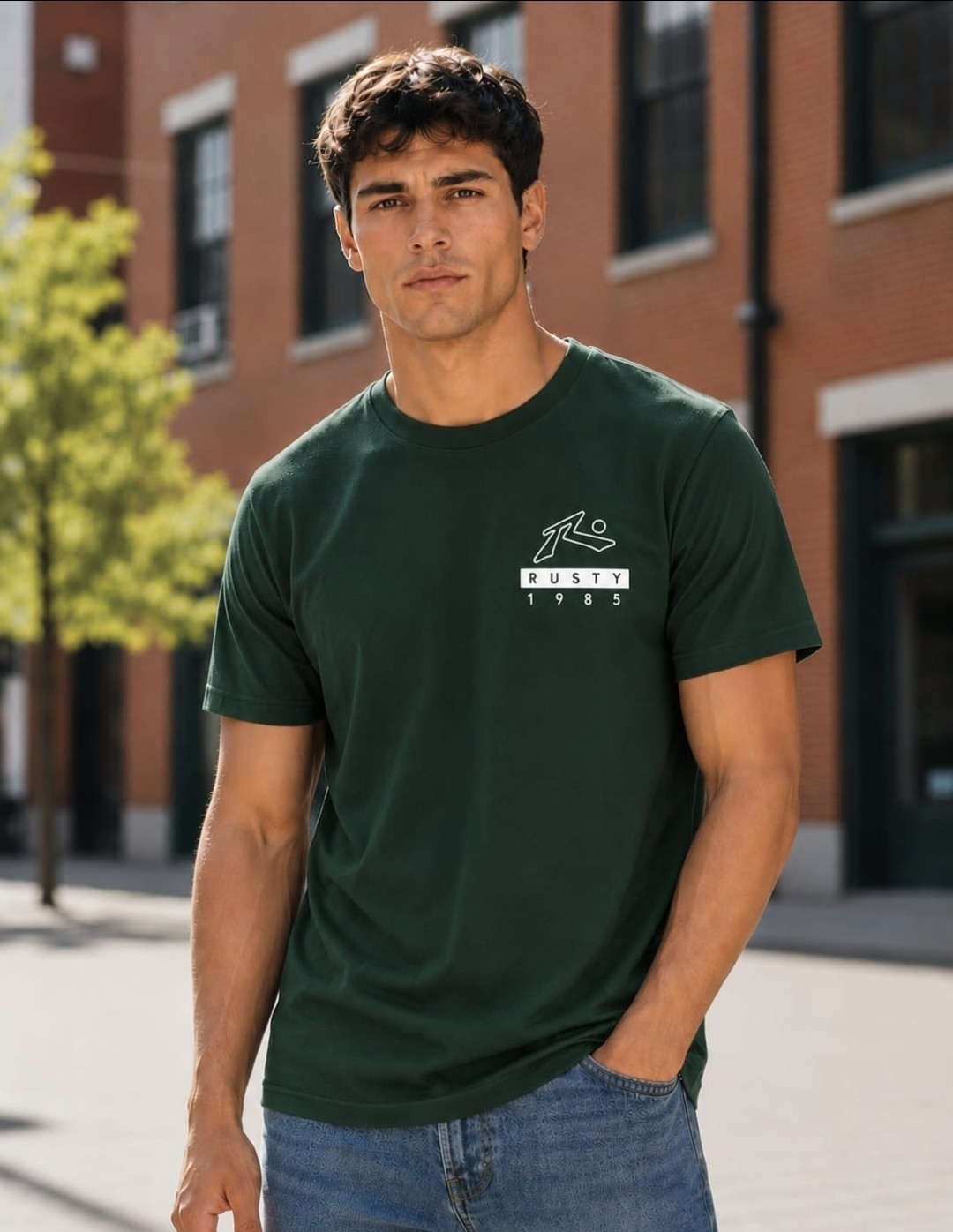 Remeras Rusty Algodón Peinado  ( L  ) - Imagen 6