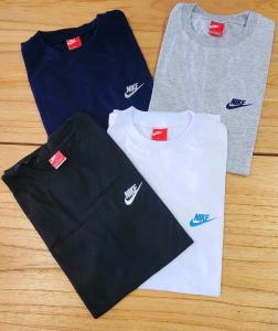 Remeras Algodón Peinado Logo Bordado ( L  )