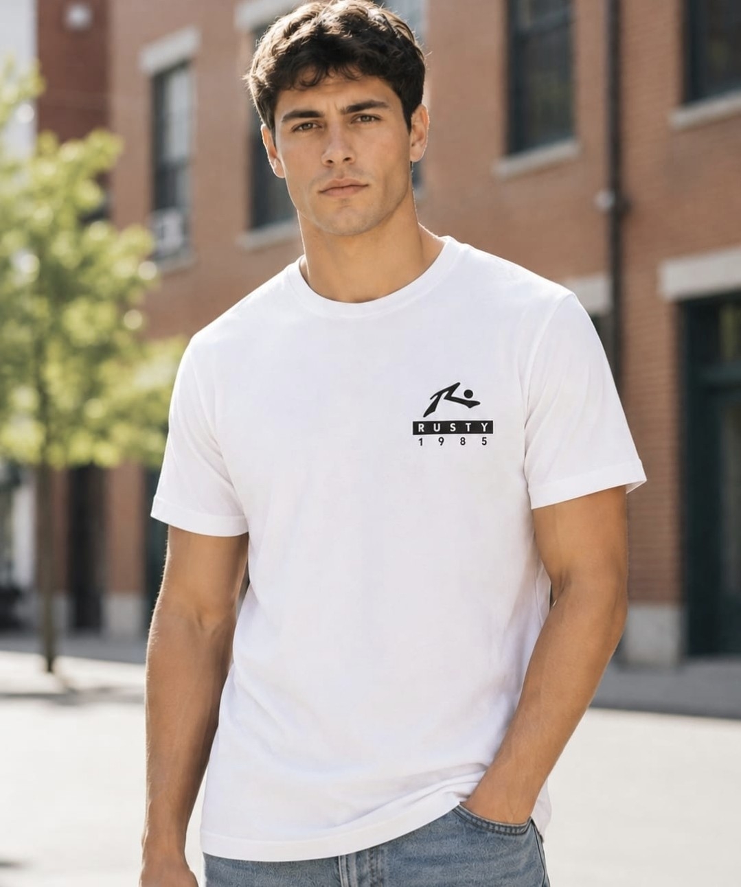 Remeras Rusty Algodón Peinado  ( L  ) - Imagen 2