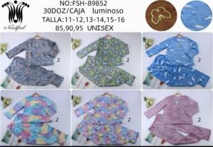 Pijamas Unisex Juveniles Luminosos