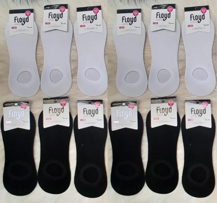 Invisibles  Floyd  Algodon Mujer y Hombre Blanco y Negro y Colores