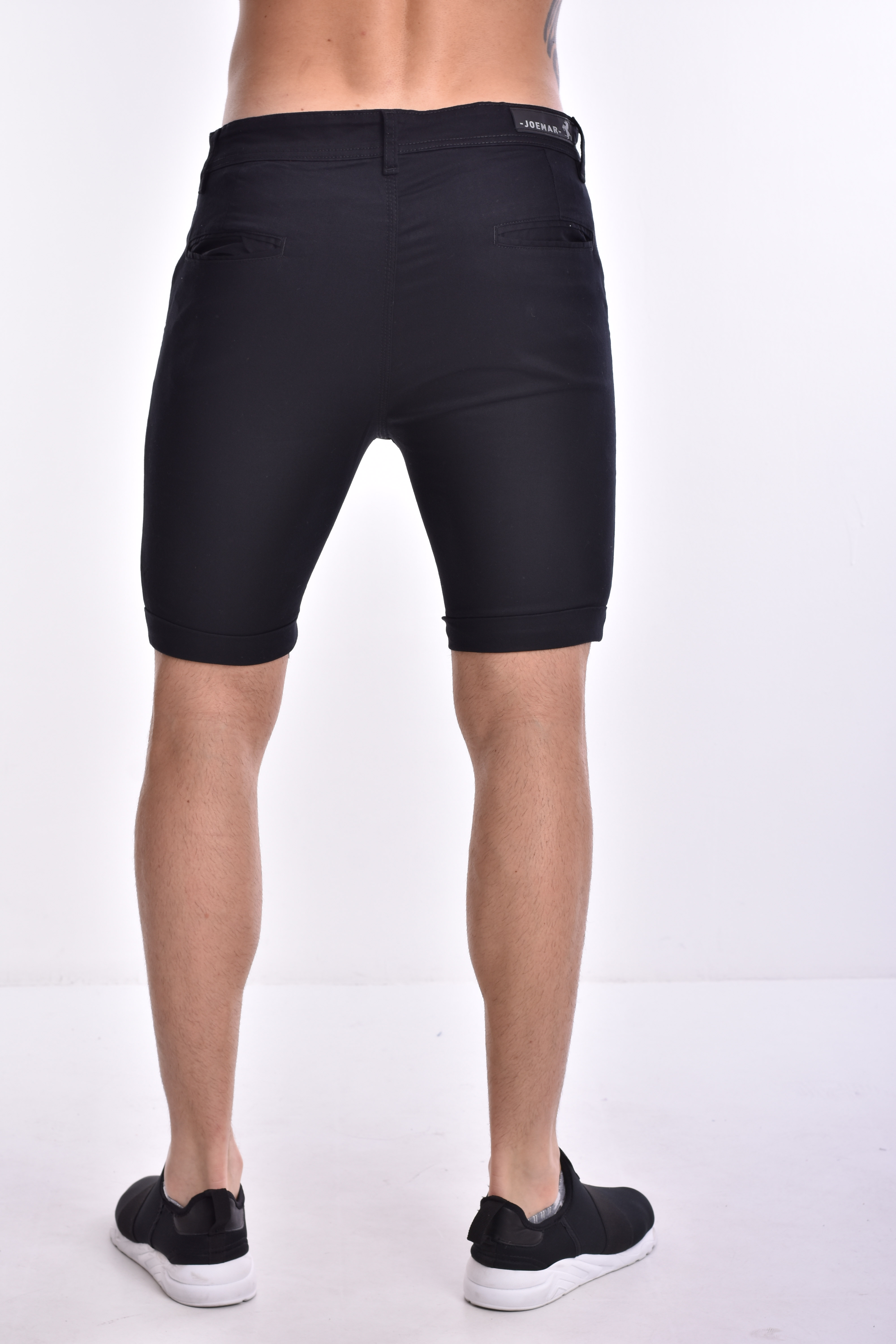 Bermuda Chupin Corte Chino de Gabardina Elastizada - _DSC1258.jpg