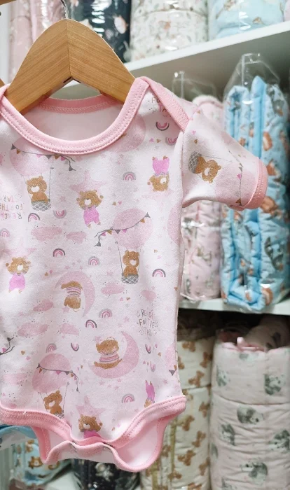 Body Cuello Americano Bebe