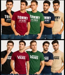 Remera para Hombre con Marca Jersey Cardado