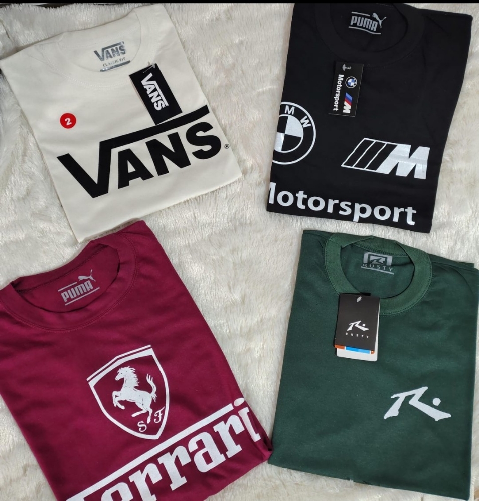 Remera para Hombre con Marca Jersey Cardado - Imagen 4