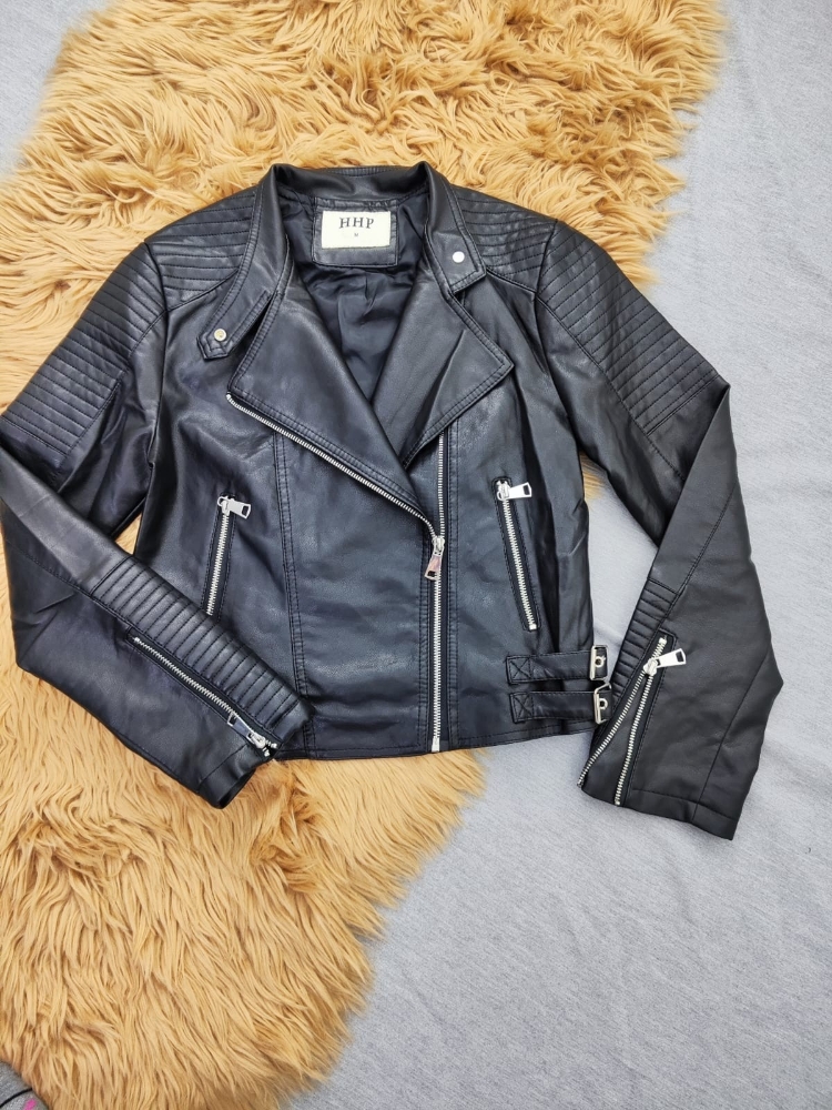 Campera Simil Cuero Hhp - Imagen 2