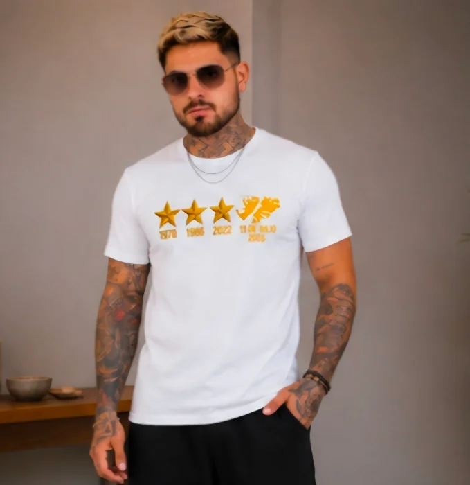 Remeras  Estampadas Algodón Peinado (c)