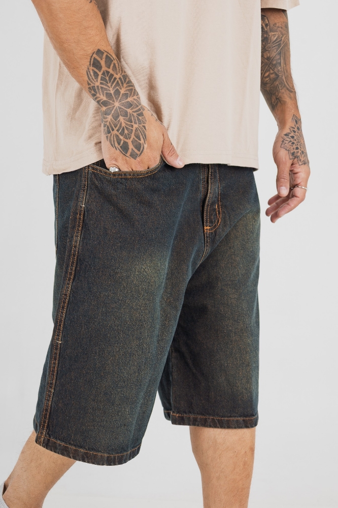 Bermudas Bagi de Hombre Art Volcano - Imagen 2