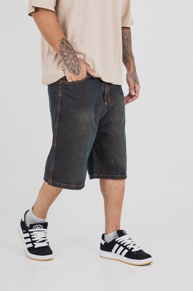 Bermudas Bagi de Hombre Art Volcano - Imagen 3
