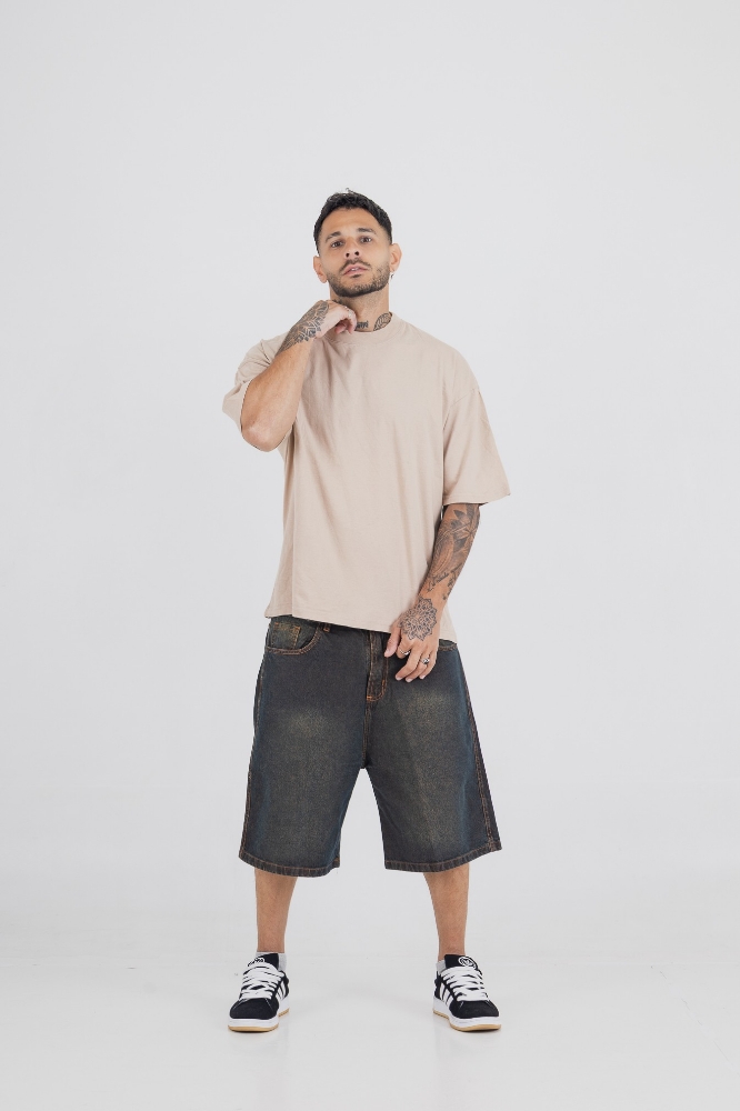 Bermudas Bagi de Hombre Art Volcano - Imagen 8