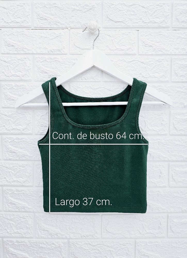 Top de Algodon con Lycra - Imagen 2