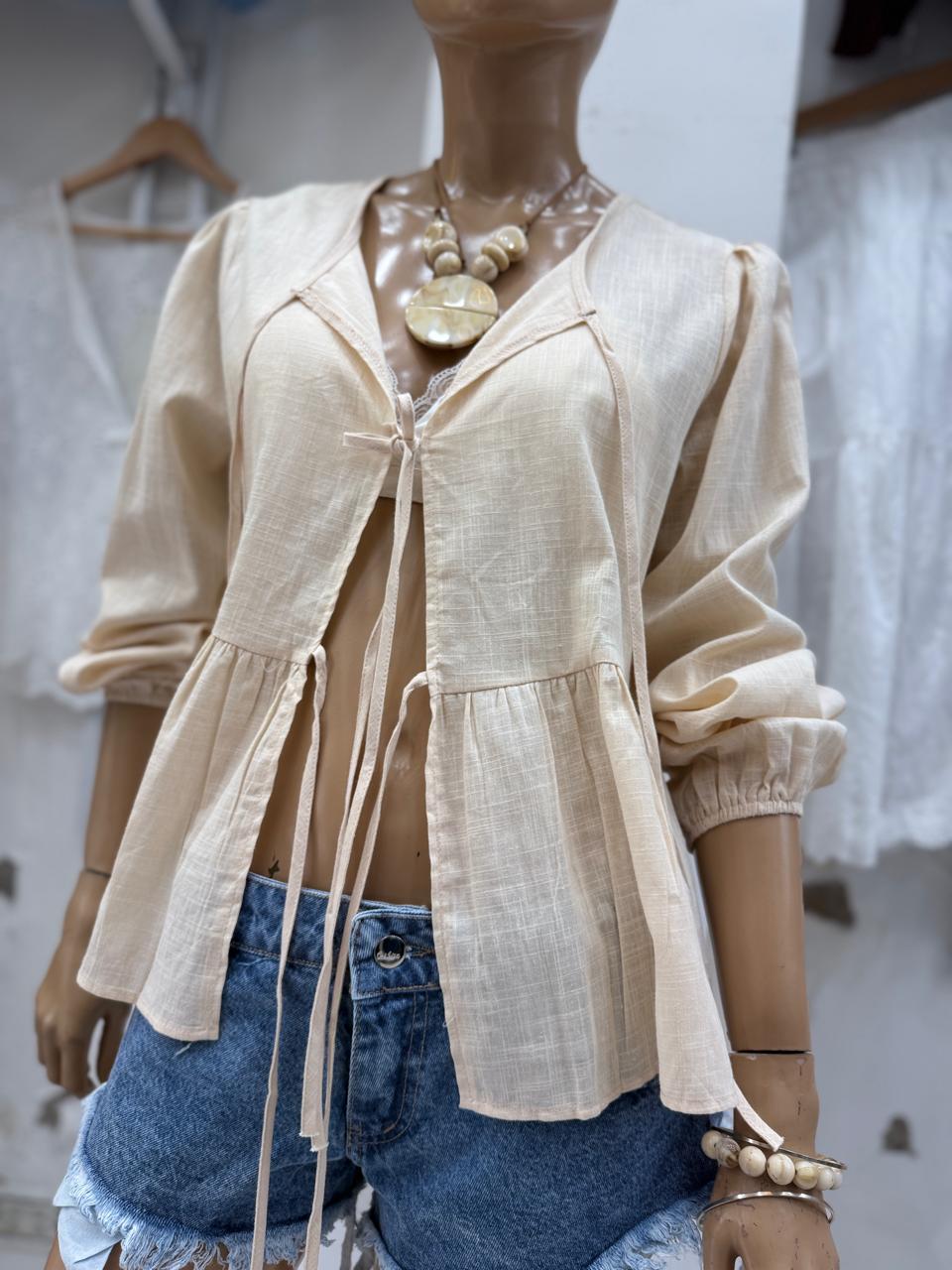 Blusa Volados de Lino Importada - 11806c93-04ea-4922-8c4c-4ba707c0c141.jpeg