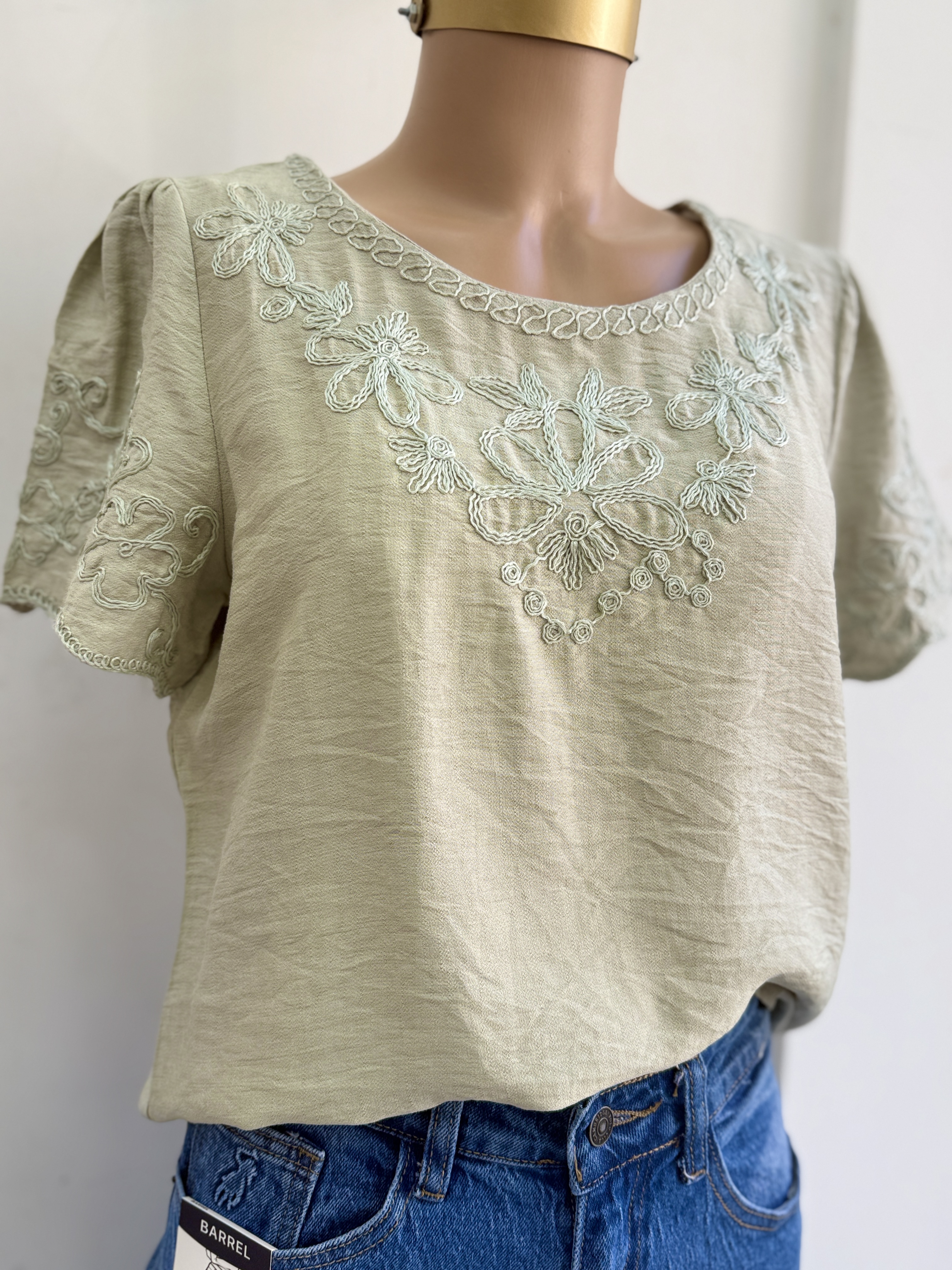 Blusa Celia Bordada Importada - IMG_4752.jpeg