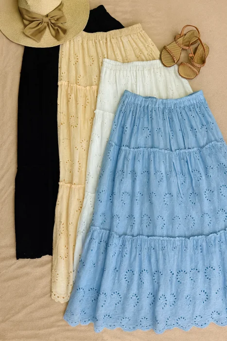 Pollera Larga Broderi Importada