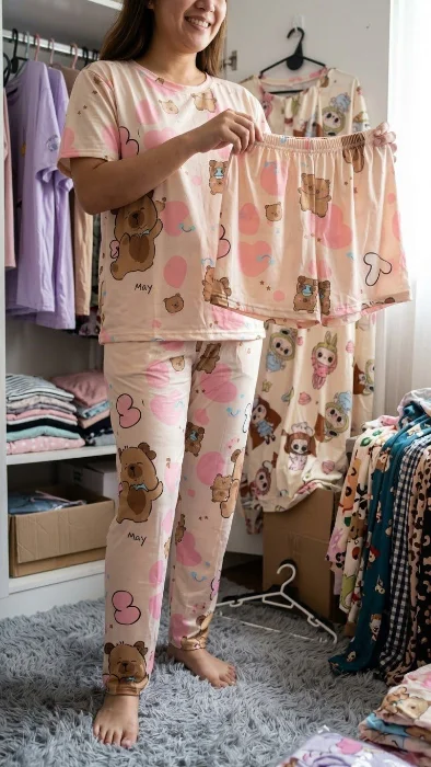 Pijamas 3 Piezas